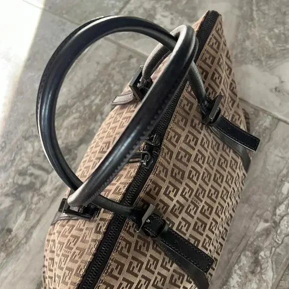 Fendi Zucchino Canvas tote bag Excellent - Picture 7 of 15